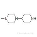 1-méthyl-4- (pipéridin-4-yl) -pipérazine CAS 53617-36-0